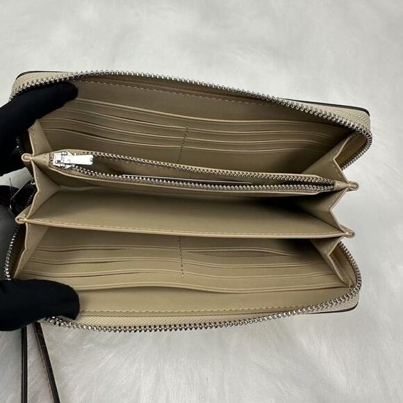 Coach Long Zip Around Wallet In Canvas With Lemon Print CAO91 NWT - Picture 3 of 5